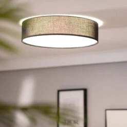 Edit Ranje Flush Ceiling Light - Black -Home Lighting Store E2736 004