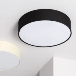 Edit Ranje Flush Ceiling Light - Black -Home Lighting Store E2736 007