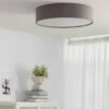 Edit Ranje Flush Ceiling Light - Dark Brown