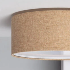 Edit Korsade Flush Ceiling Light - Natural -Home Lighting Store E2746 005