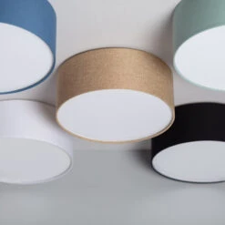 Edit Korsade Flush Ceiling Light - Natural -Home Lighting Store E2746 006