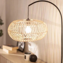 Edit Arawa Rattan Floor Lamp - Natural -Home Lighting Store E2852 12