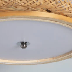Edit Sorolla Flush Bamboo Ceiling Light - Natural 14 Edit Sorolla Flush Bamboo Ceiling Light - Natural -Home Lighting Store E2857 006