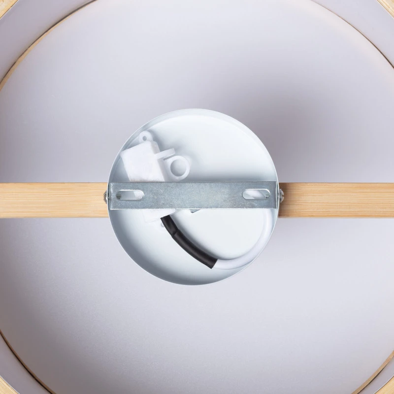 Edit Sorolla Flush Bamboo Ceiling Light - Natural 8 Edit Sorolla Flush Bamboo Ceiling Light - Natural - Image 8