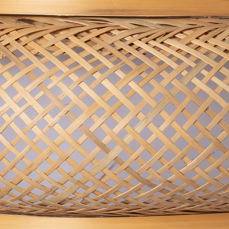 Edit Sorolla Flush Bamboo Ceiling Light - Natural 9 Edit Sorolla Flush Bamboo Ceiling Light - Natural - Image 9