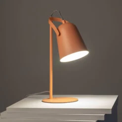 Edit Orfeo Desk Lamp - Terracotta -Home Lighting Store E2901 004