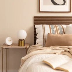 Edit Atenas Table Lamp - White & Gold -Home Lighting Store E2908 03