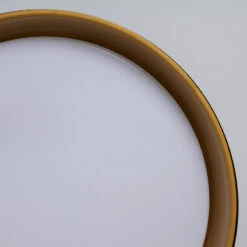 Edit Broadway Round Flush Ceiling Light - Black & Gold -Home Lighting Store E3084 07