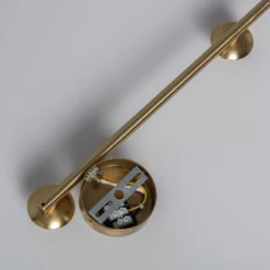 Edit Amatler 4 Light Flush Ceiling Light - Brass -Home Lighting Store E3215 08