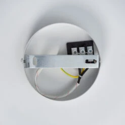 Edit Chander Flush Ceiling Light - White -Home Lighting Store E3222 008