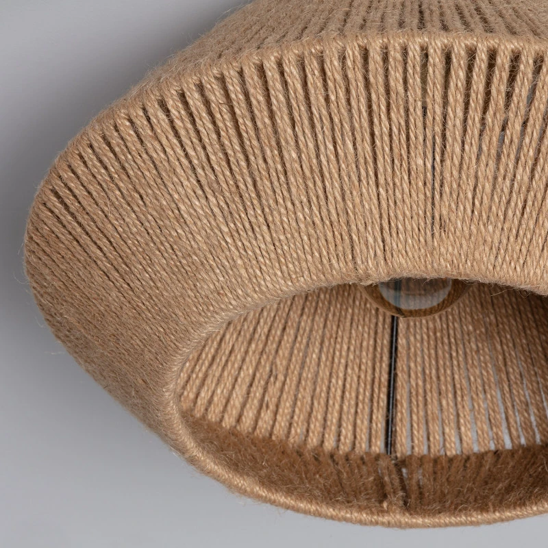 Edit Moksha Flush Ceiling Light - Natural 4 Edit Moksha Flush Ceiling Light - Natural - Image 4