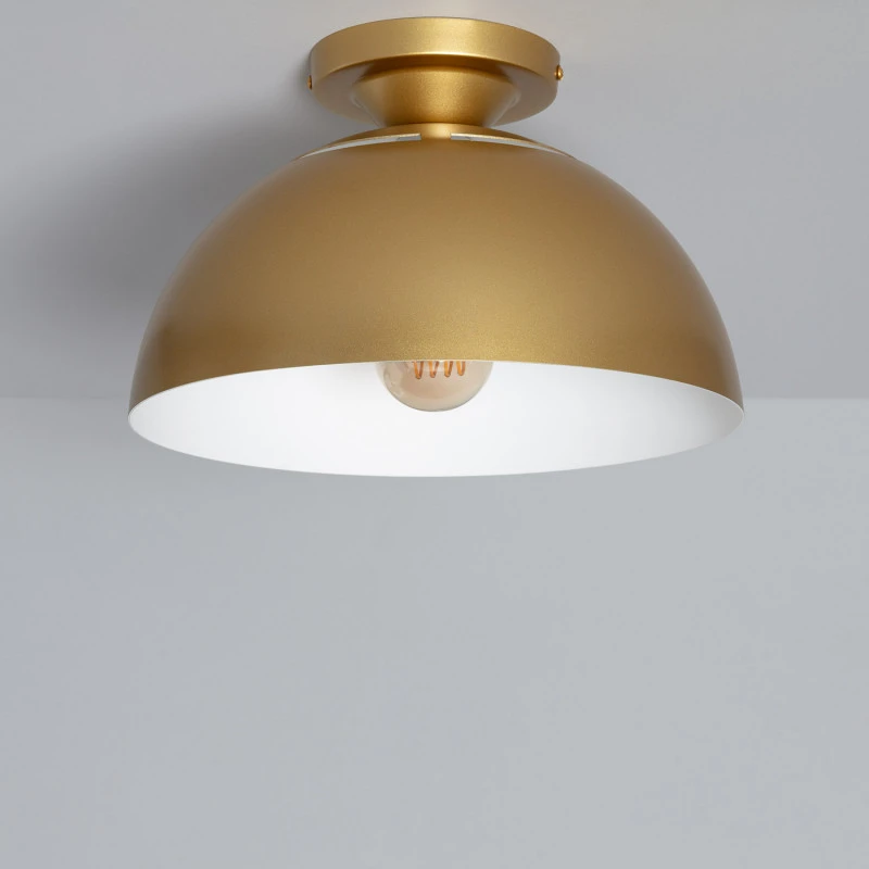 Edit Demeter Flush Ceiling Light - Gold 1 Edit Demeter Flush Ceiling Light - Gold
