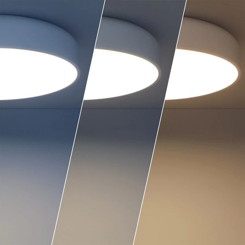 Edit 30W Eyelight CCT Flush Ceiling Light - White 5 Edit 30W Eyelight CCT Flush Ceiling Light - White - Image 5