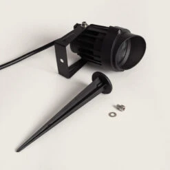 Outdoor RGB 5W LED Spotlight Vetusta IP65 With Spike -Home Lighting Store E6070 05